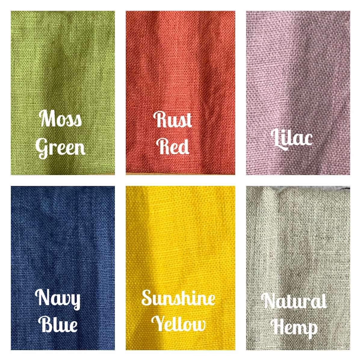 Hemp Kitchen Towels / Tea Towels  (18"x27"/45x68 cm) Single/ Set of 2 - Image 2