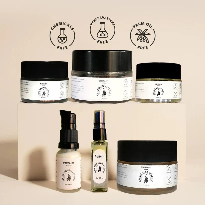 100% Natural Earthglow Ritual Facial Kit - Image 4
