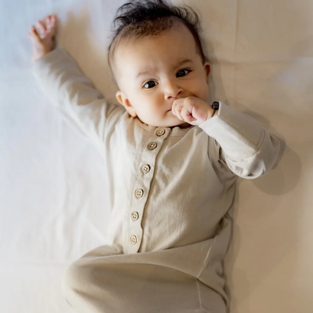 100% Organic Cotton Knotted Gown - Image 2