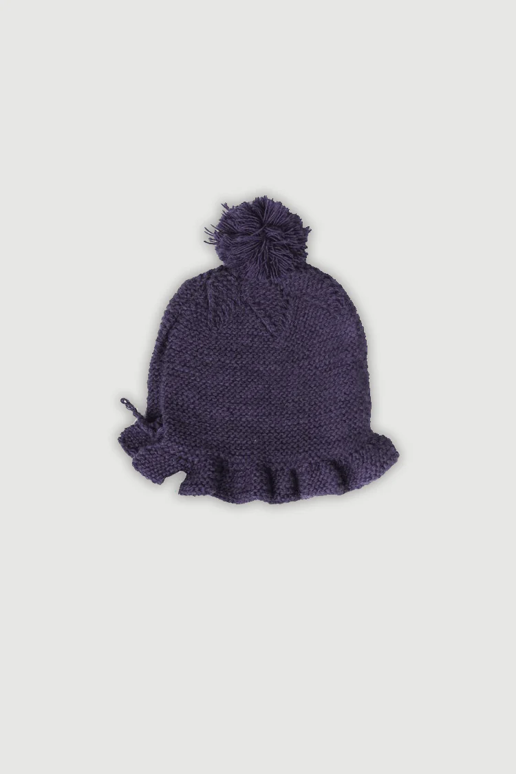 100% Pure Merino Wool Baby Bonnet | Soft & Breathable