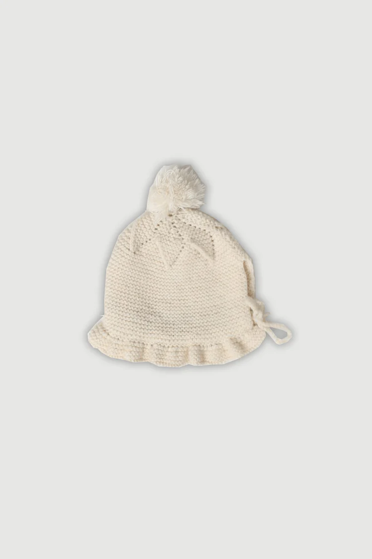 100% Pure Merino Wool Baby Bonnet | Soft & Breathable - Image 2