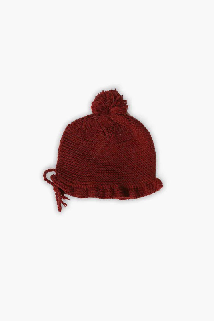 100% Pure Merino Wool Baby Bonnet | Soft & Breathable - Image 6