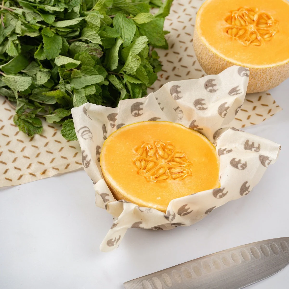 2 Medium Madhu Wrap Reusable Beeswax Food Wraps ( 27 cm x 30 cm ) - Image 6