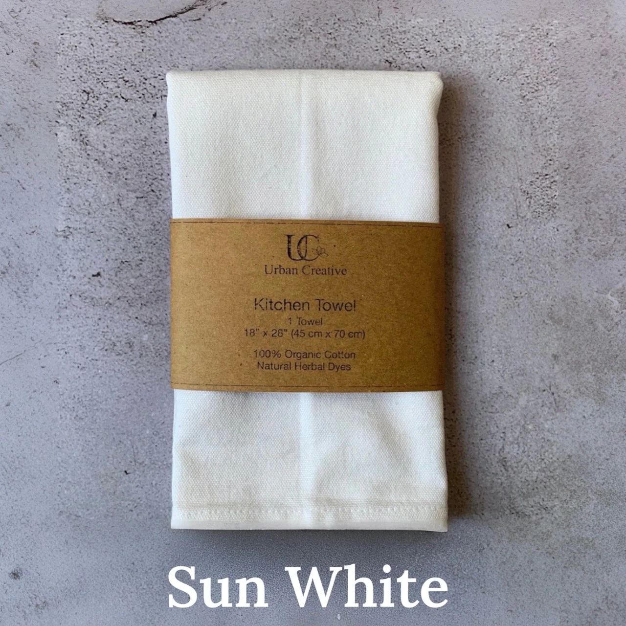 Organic Cotton Kitchen Towels with Plant Based Dyes - (45 cm x 68 cm) - Image 6