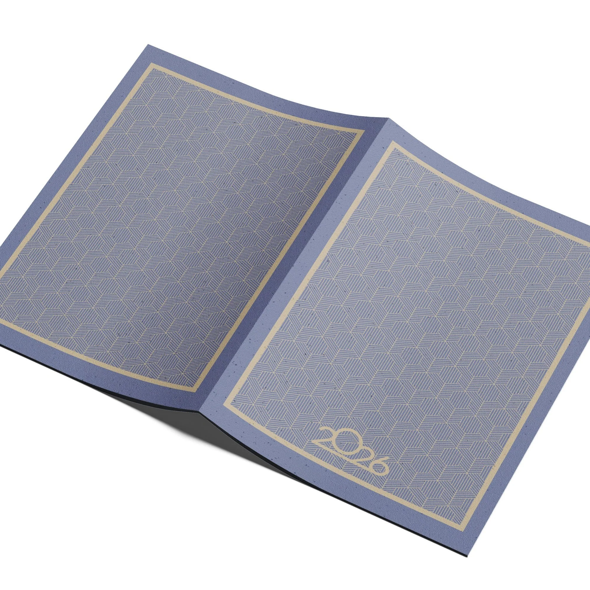 2026 Monthly Planner A4 – Student Desk Notebook | Rich Purple Accents - Image 3