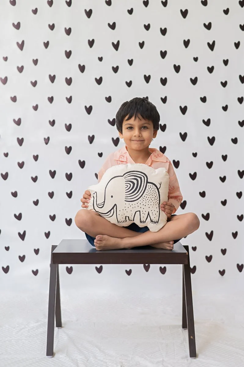 A Stomping Elephant- Boys Cotton Shirt - Image 8