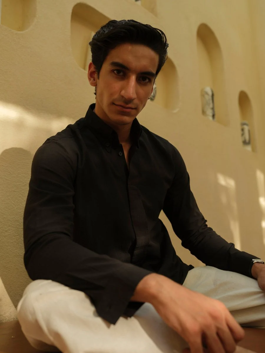 Achal - Charcoal Black Organic Shirt - Image 3