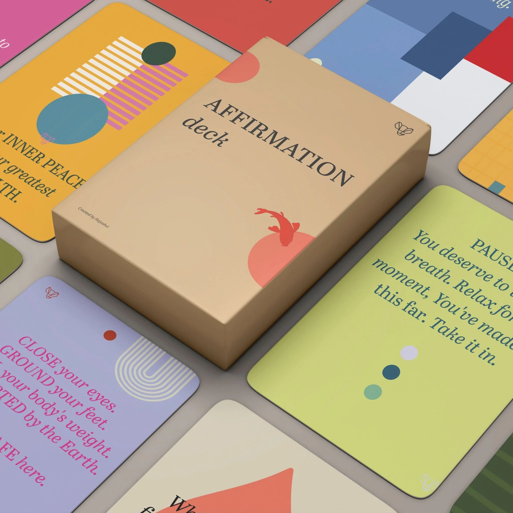 Affirmation Deck - Mindfulness & Wellness Cards - Image 2
