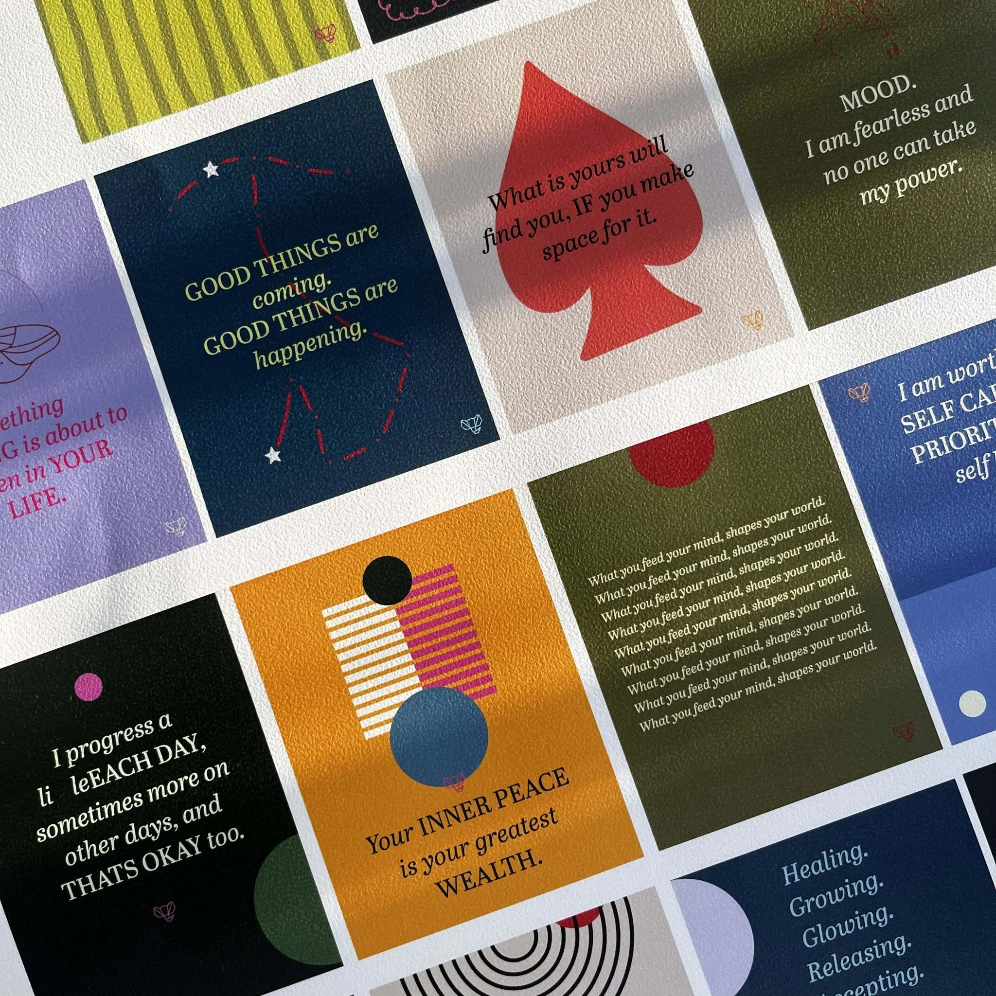 Affirmation Deck - Mindfulness & Wellness Cards - Image 5