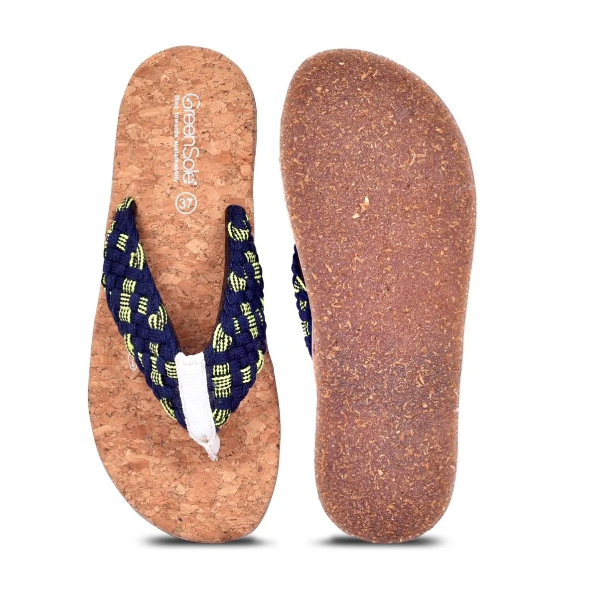 Alfa Royal Blue Women's Trendy Slippers - Image 4