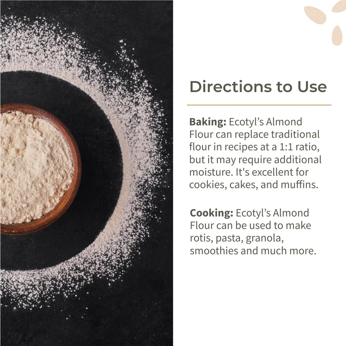 Almond Flour (Blanched) | Gluten Free | Keto Friendly | 200g - Image 4