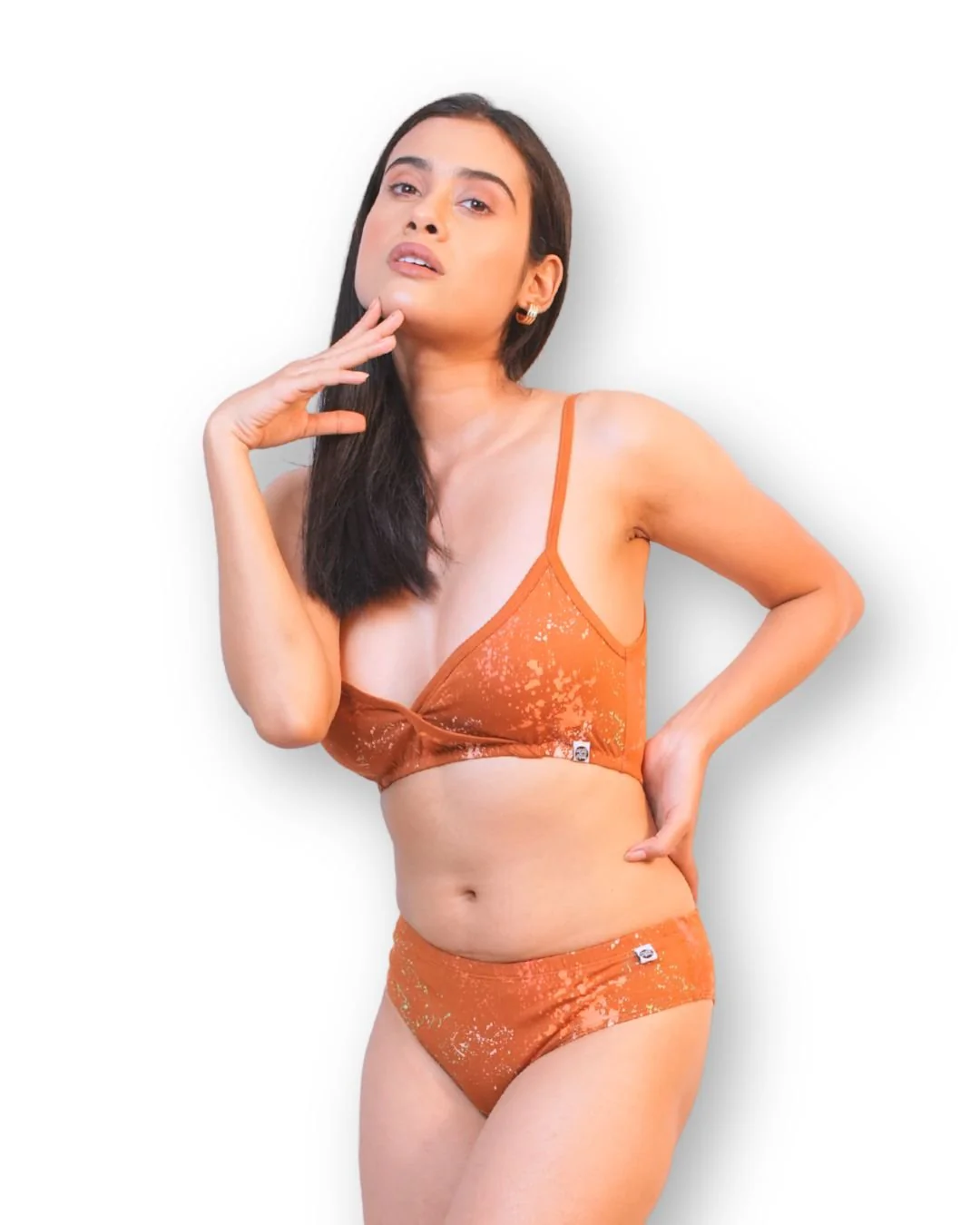 Amber Cotton Lingerie Set - Image 3
