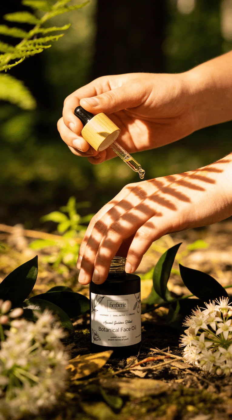 Ancient Goddess Ritual Face Oil | Nourishing Glow | 40ml - Image 3