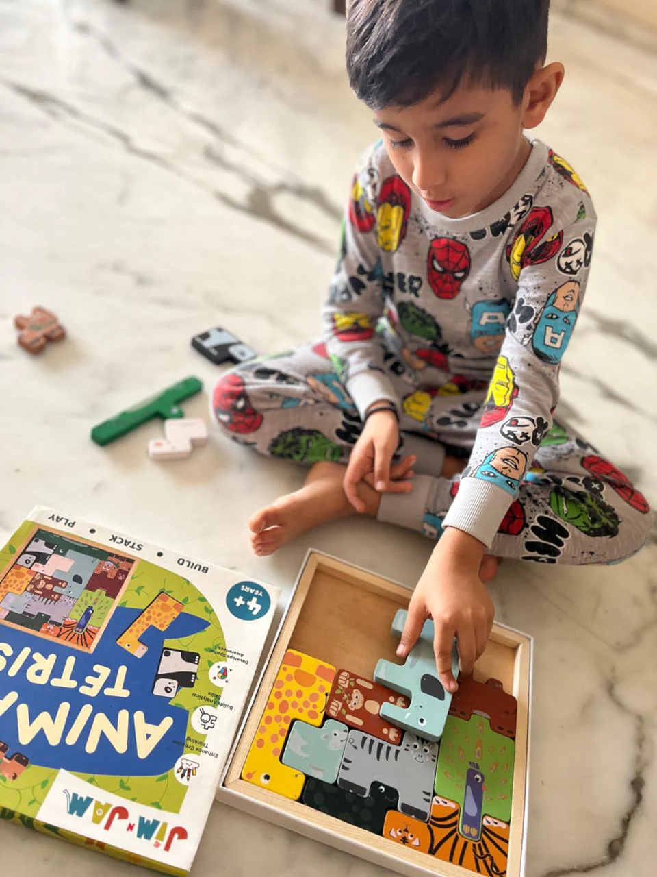 Animal Tetris Educational Toy | Spatial Skills & Logical Reasoning - Image 3