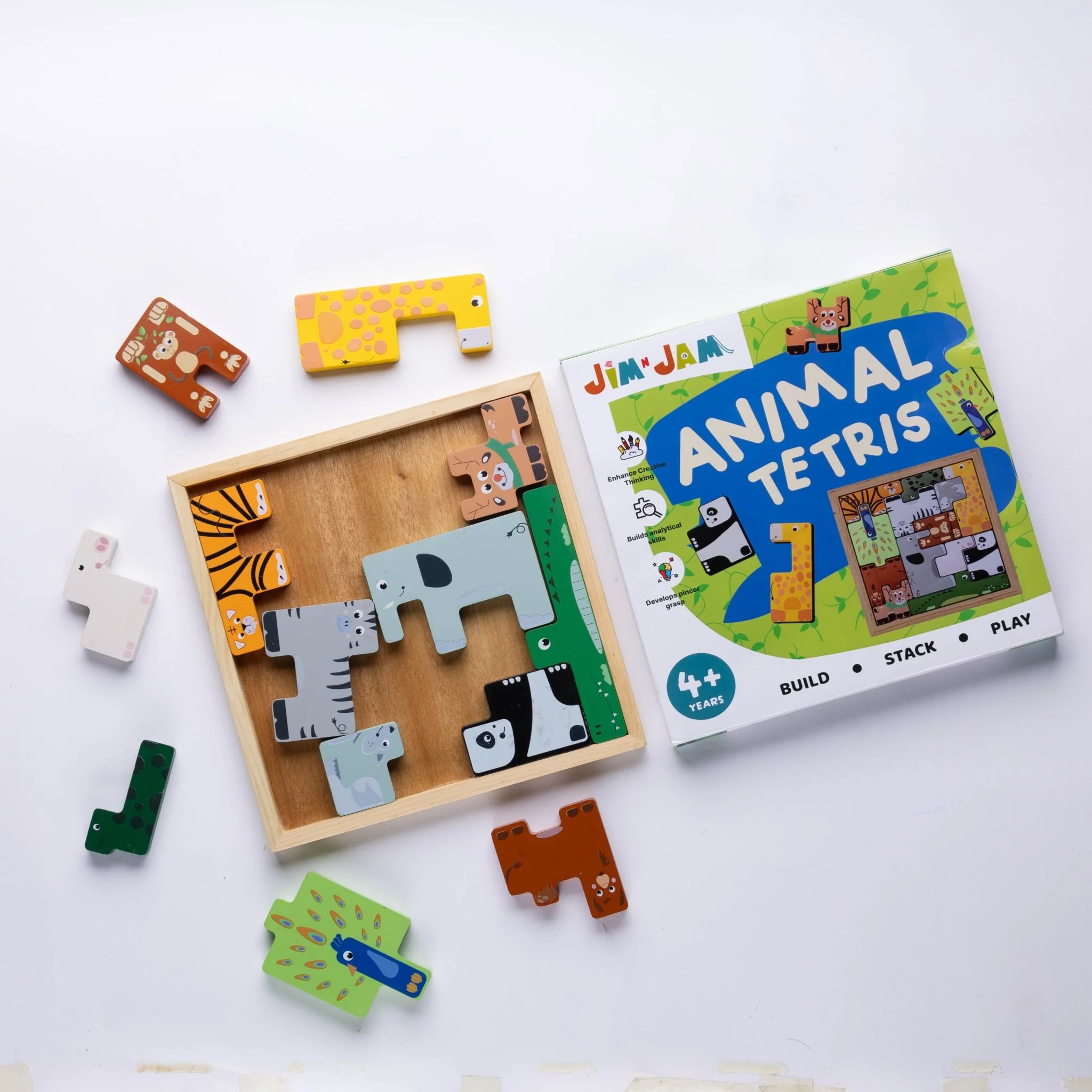 Animal Tetris Educational Toy | Spatial Skills & Logical Reasoning - Image 4