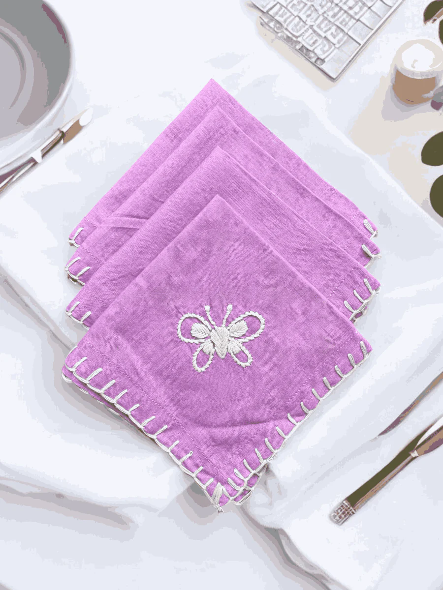 Anthophile Cocktail Napkin- Set of 2 - Image 6
