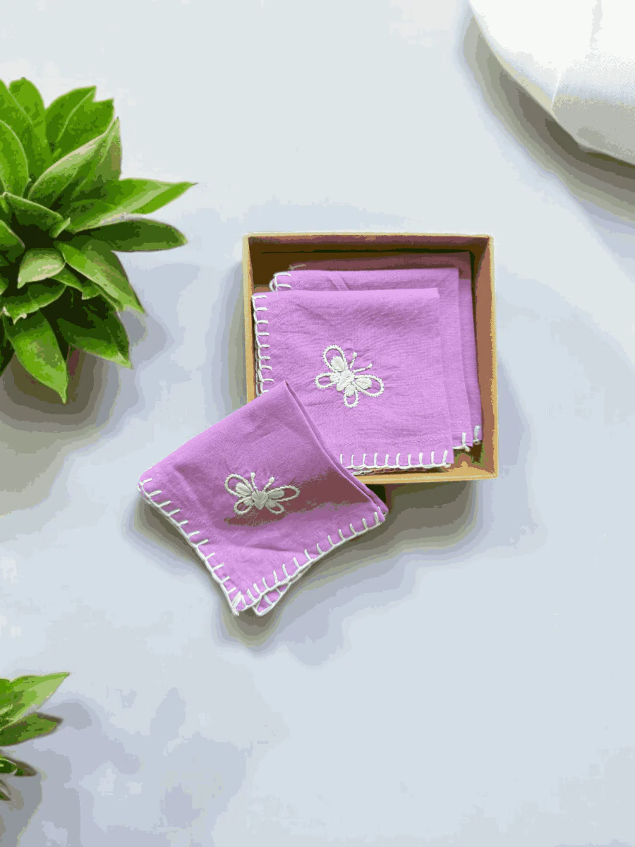 Anthophile Cocktail Napkin- Set of 2 - Image 8