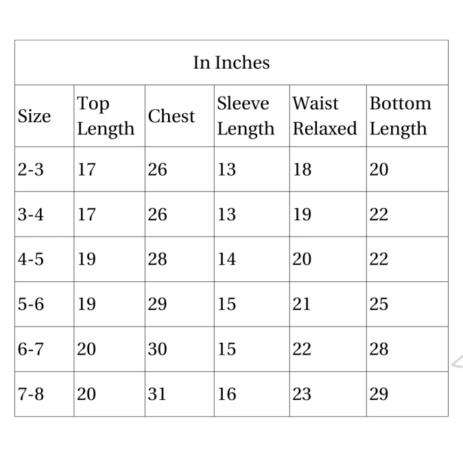 100% Cotton Around The World Kids Collar Night Suit Set - Image 7