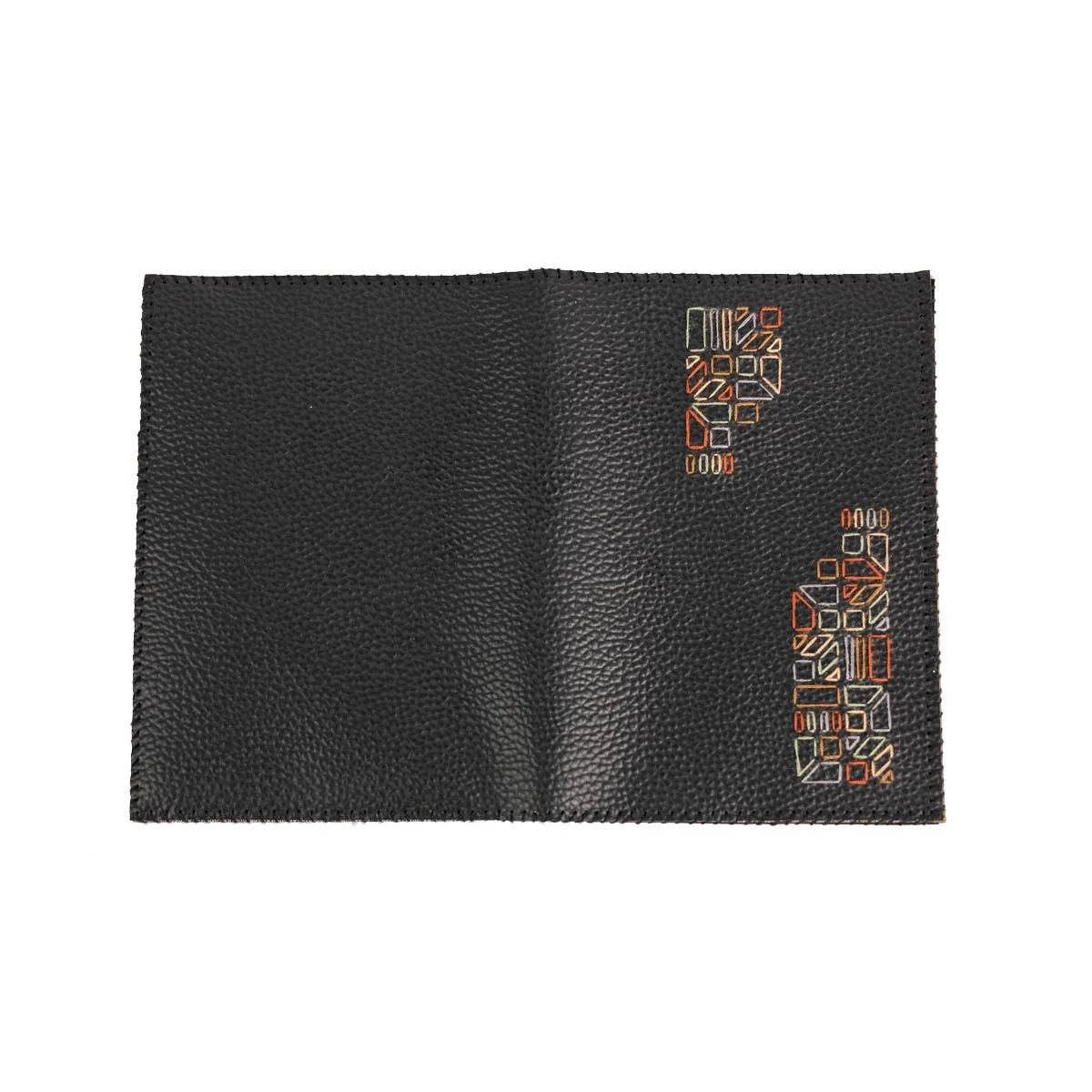 Artisan Embroidered Wallet – Crafted from Upcycled Materials - Image 3