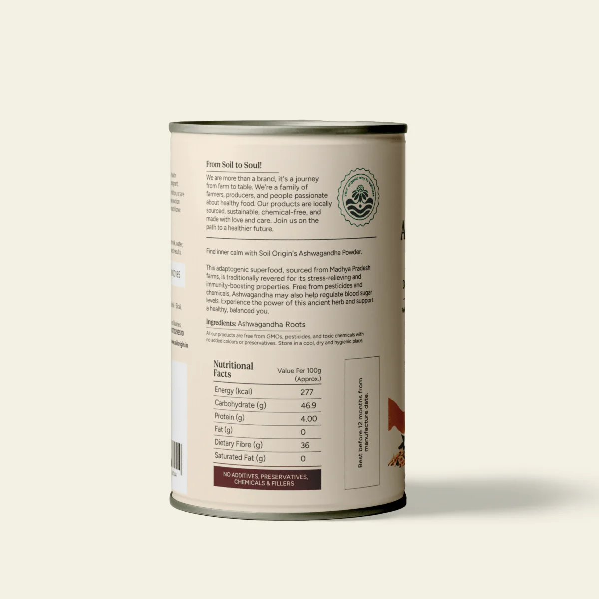 Ashwagandha Powder | Stress Relief & Energy Boost | 100g - Image 2
