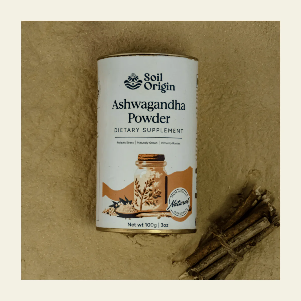 Ashwagandha Powder | Stress Relief & Energy Boost | 100g - Image 7