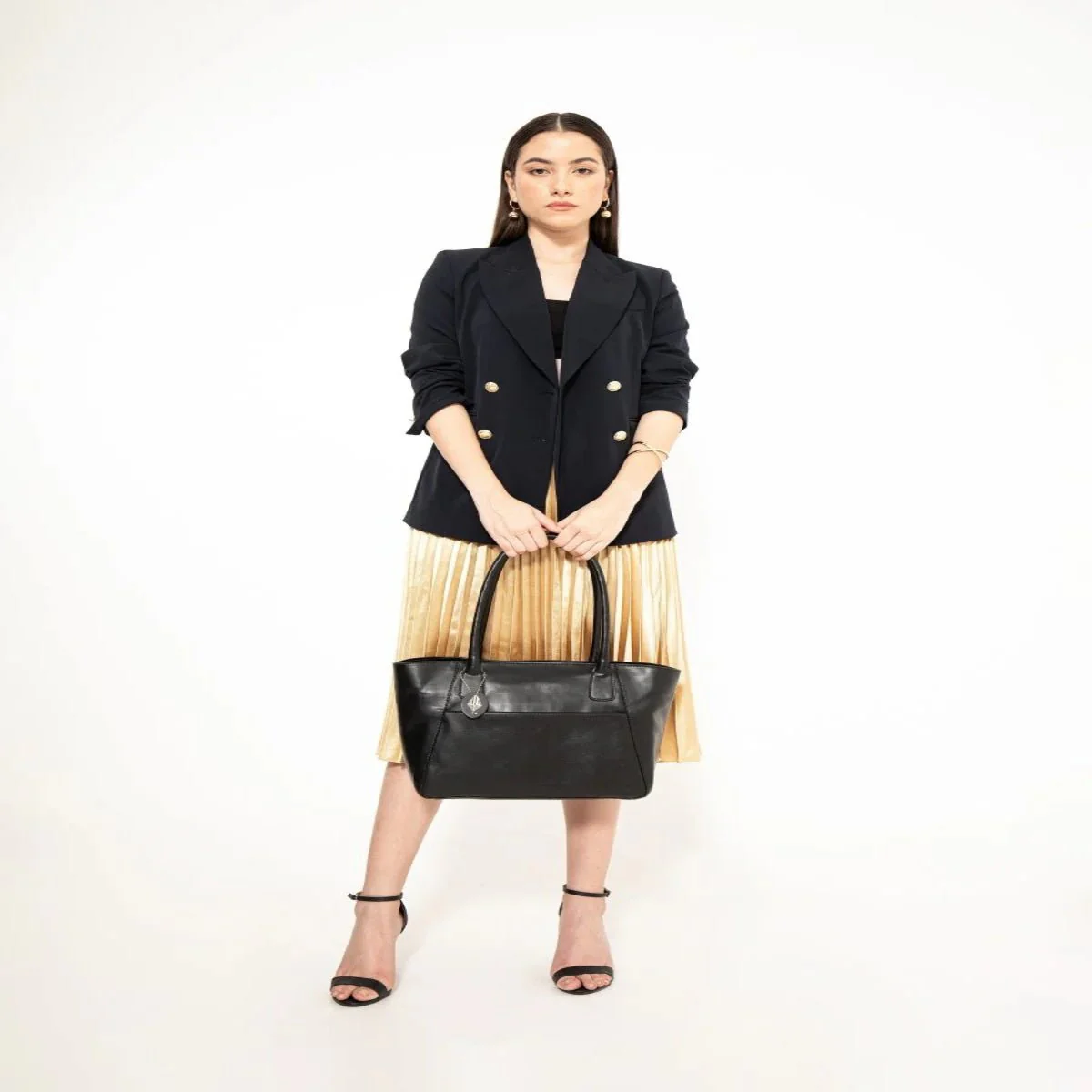 Athena Vegan Leather Tote - Image 5