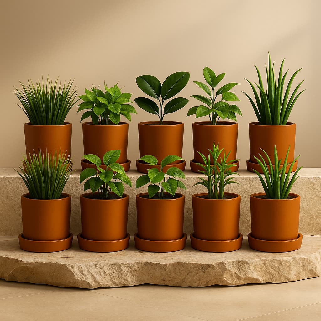 Autumn Planter Small 4 Inch | Handcrafted Decorative Pot - Image 10
