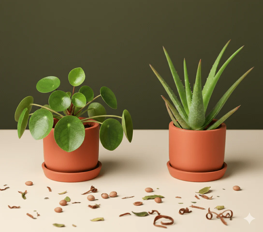 Autumn Planter Small 4 Inch | Handcrafted Decorative Pot - Image 2