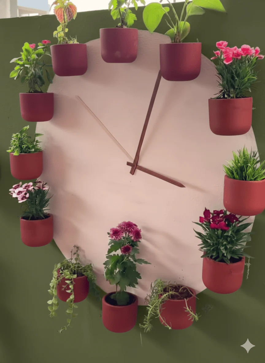 Autumn 4 Inch Terracotta Wall Planter | Hanging Wall Pot - Image 14