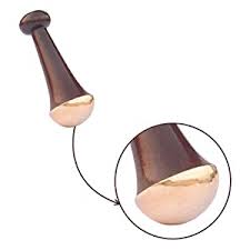 Ayurveda Kansa Wand for Face & Body – Wooden Handle, 4.5 cm - Image 5