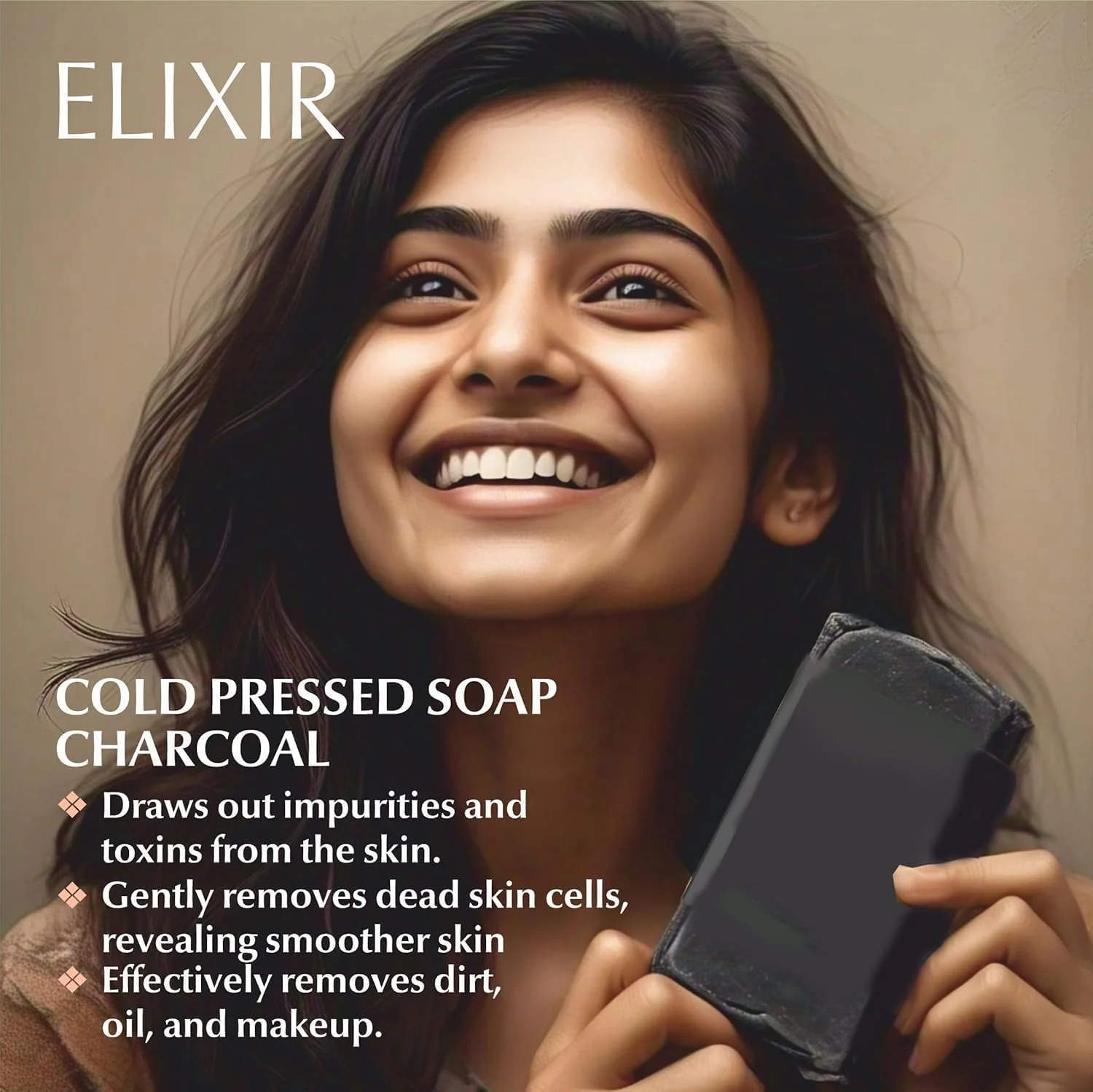 Elixir Cold Pressed Charcoal Soap - Image 5