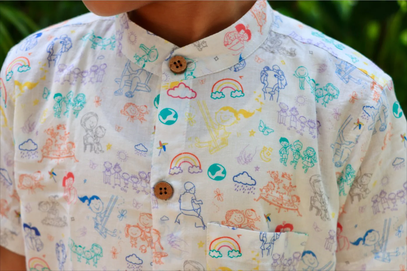 Bachpan Diaries Shirt 100% Cotton Cambric Shirt for Boys - Image 3