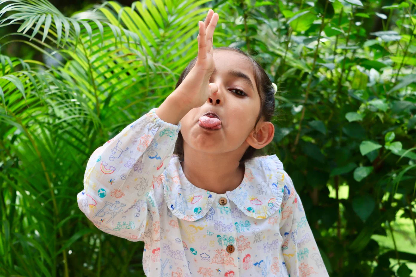 Bachpan Diaries 100% Cotton Cambric Top for Girls - Image 2