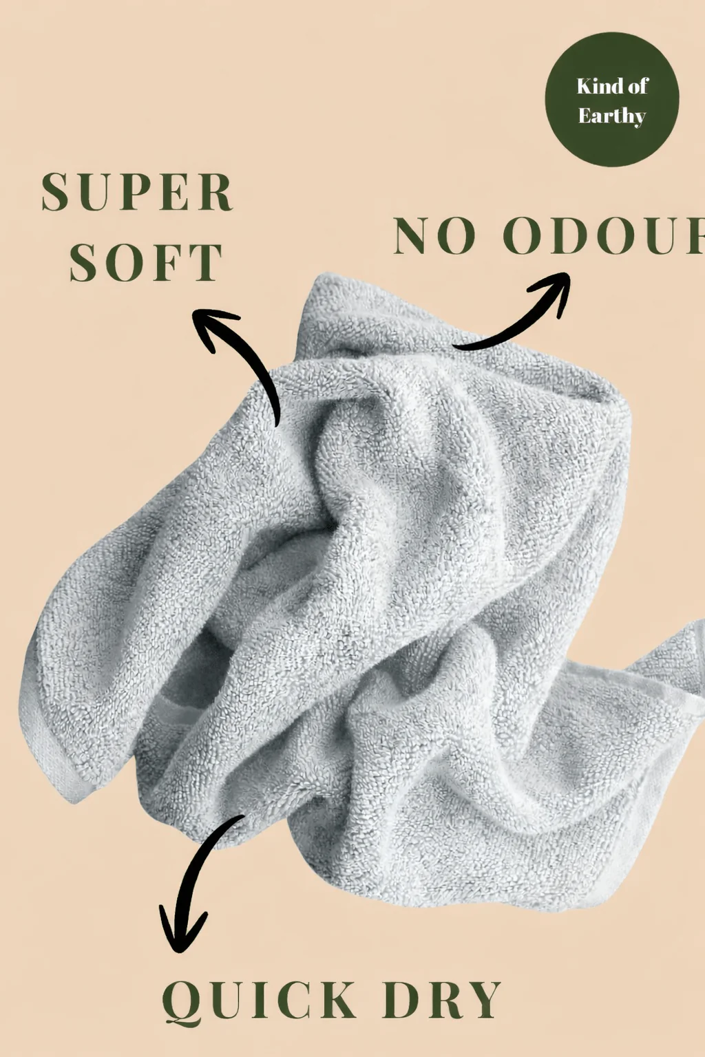 Bamboo Bath Towel for Adults | 600 GSM Absorbent, Quick Dry & Light - Image 5