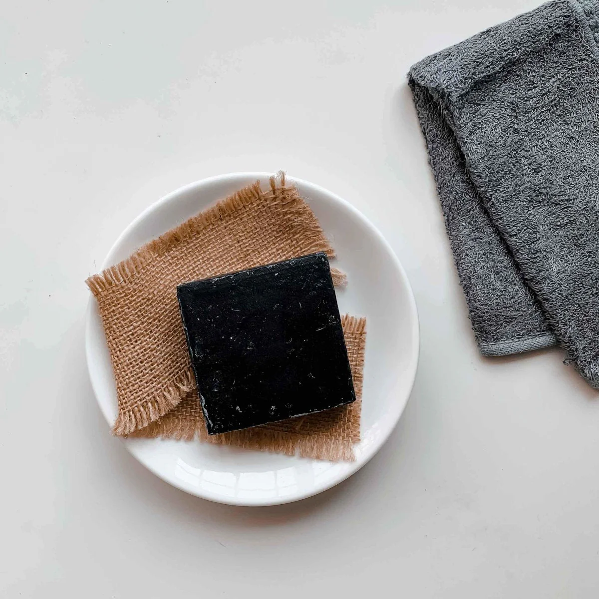 Bamboo Charcoal Soap | Handmade Spa Bar | With Aloe Vera Extract - Image 3
