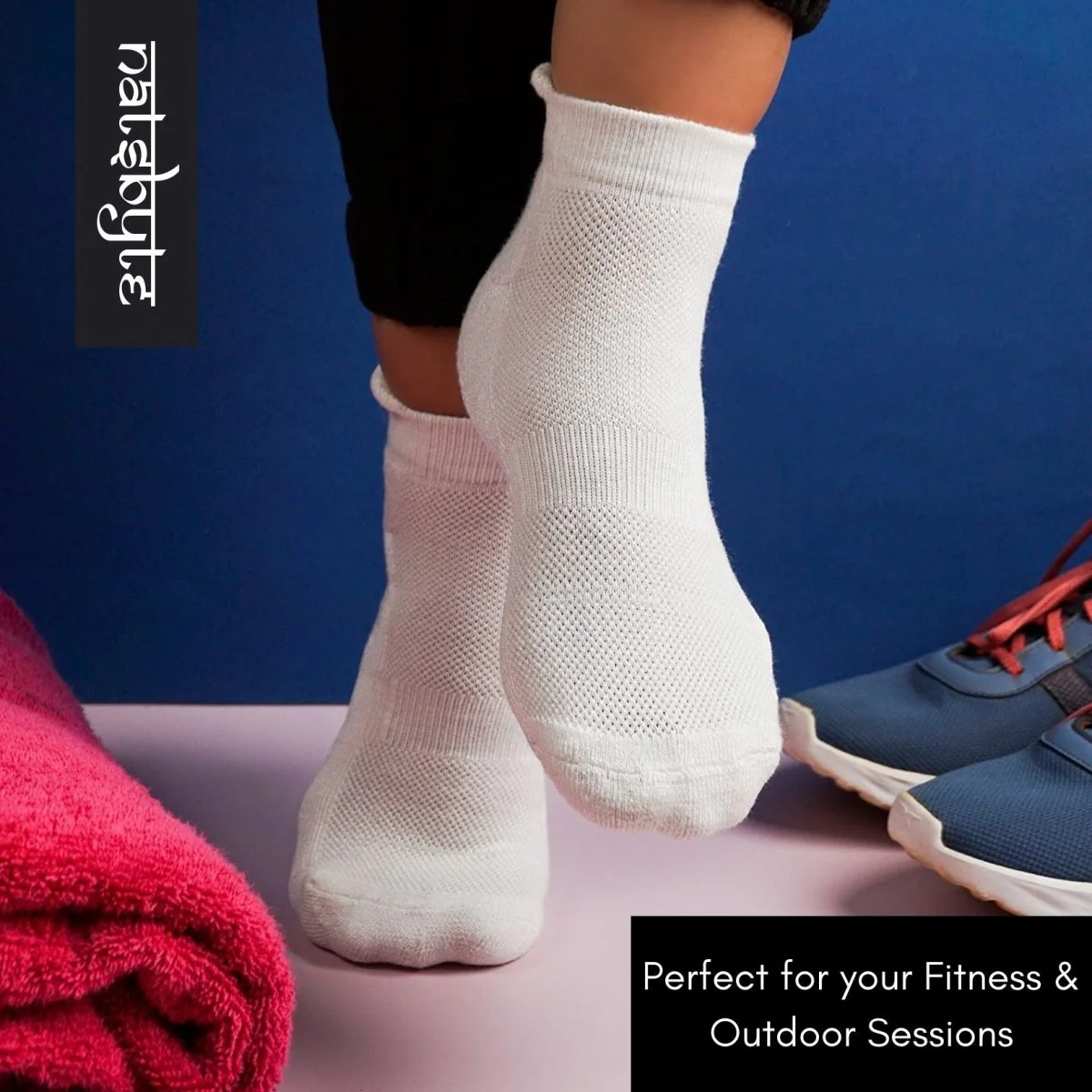 Pure Bamboo Socks | Ankle Length | Odor Free Socks - Image 13