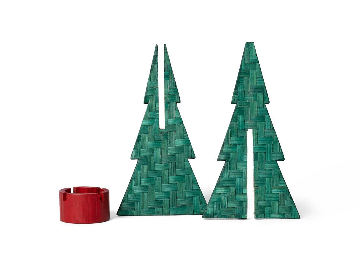 Bamboo Miniature Tree – II | Handcrafted Eco-Friendly Christmas Decor - Image 3