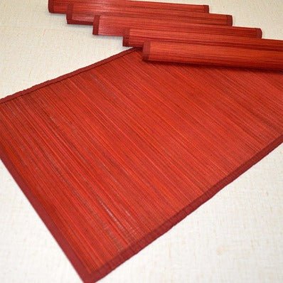 Bamboo Placemats Set of 6 – Eco-Friendly Dining Essentials - Image 4
