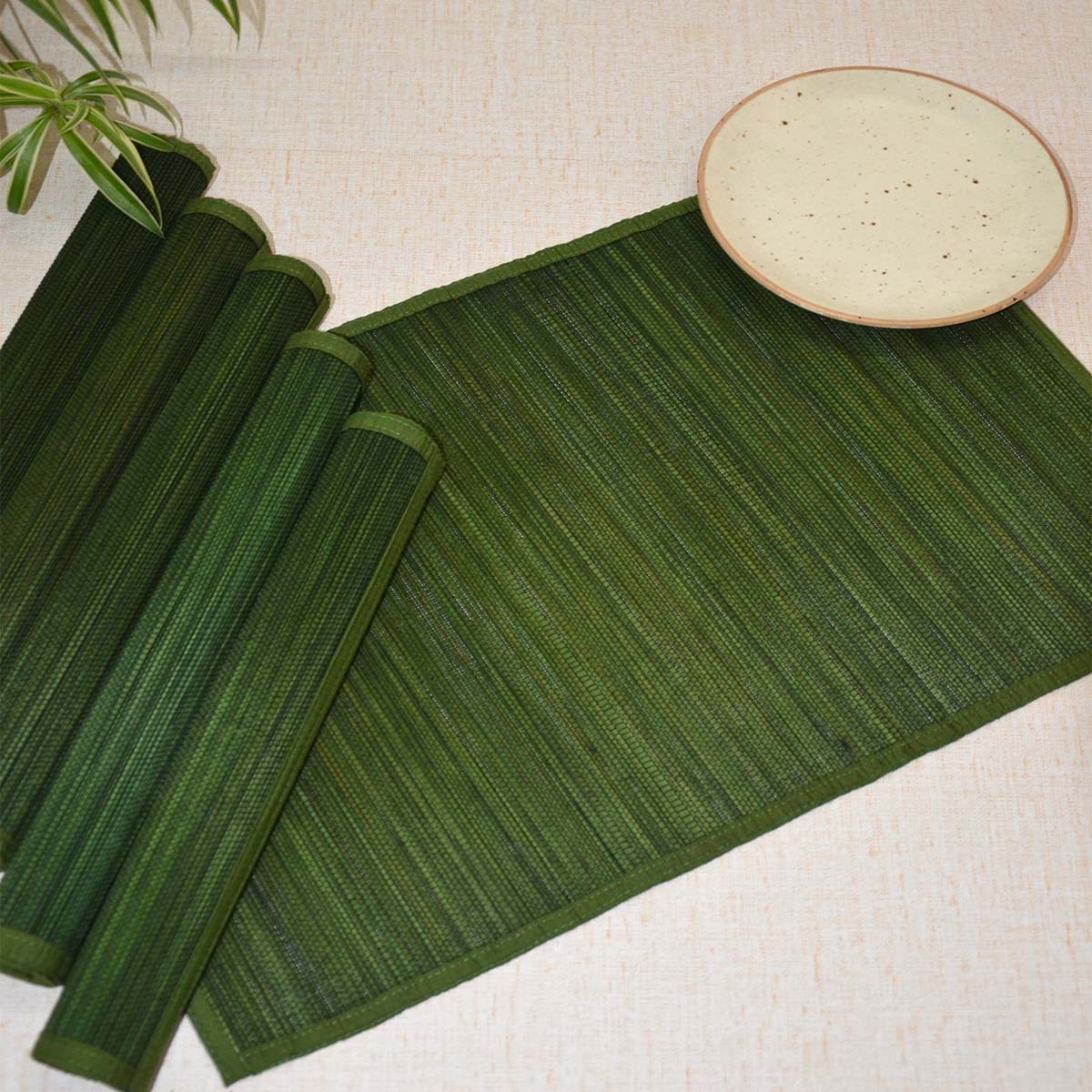 Bamboo Placemats Set of 6 – Eco-Friendly Dining Essentials - Image 9