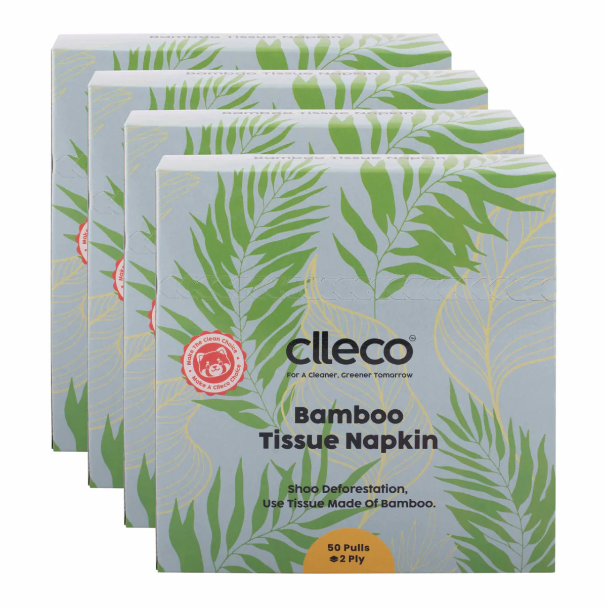 Bamboo Super Soft 2 Ply Tissue Paper Napkins- 12 x 12 inch - Image 6