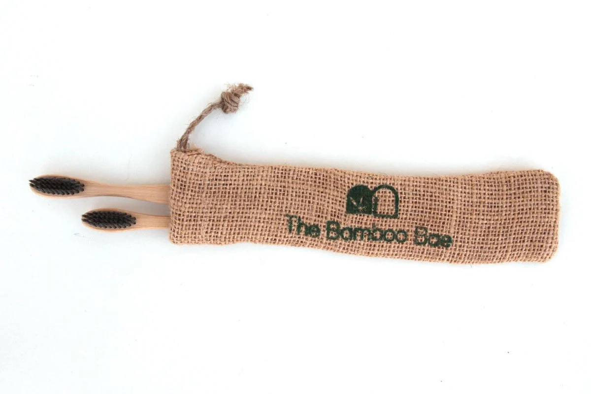 Bamboo Toothbrush | Charcoal Bristles - Image 3