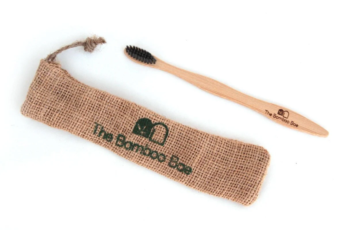 Bamboo Toothbrush | Charcoal Bristles - Image 4