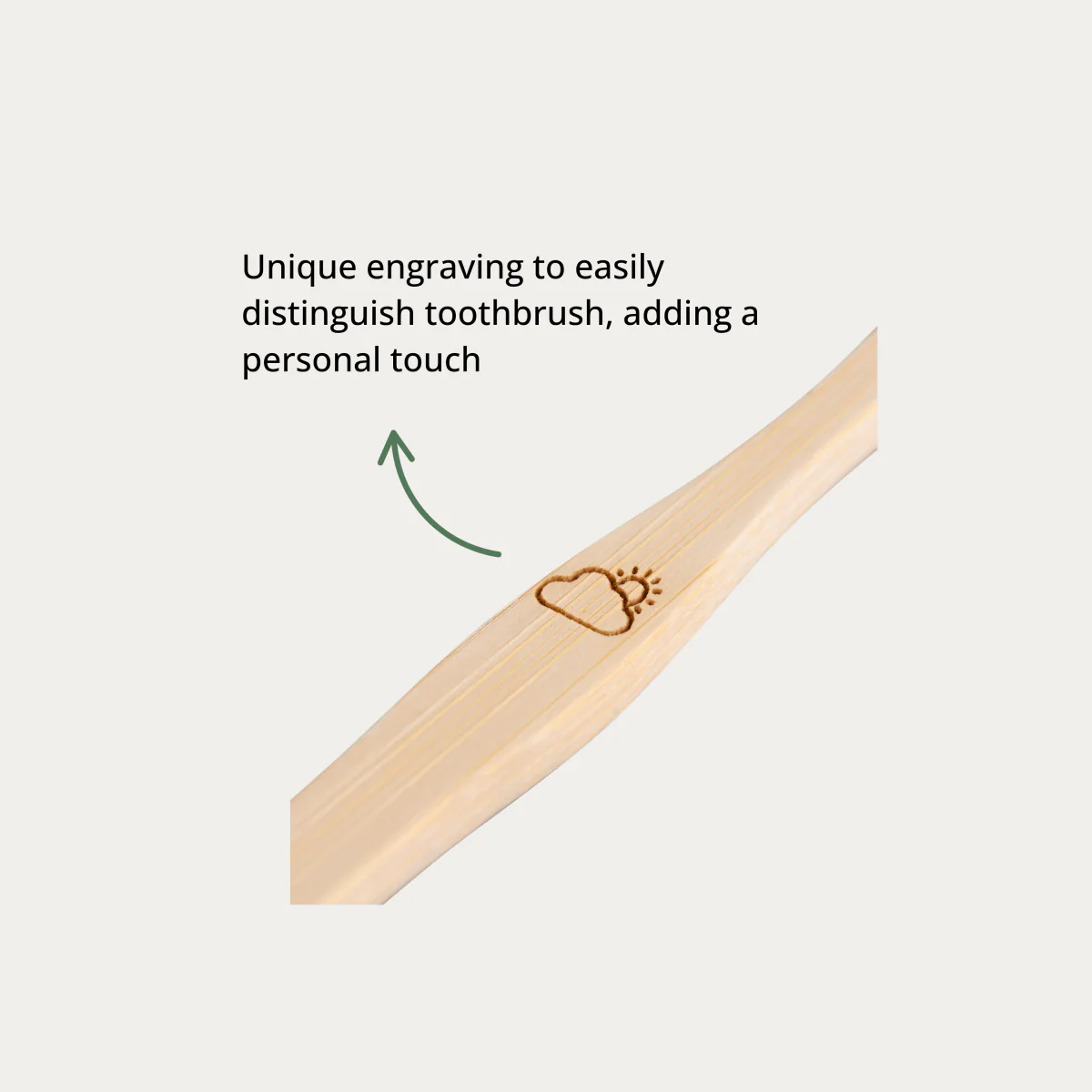 Bamboo Toothbrush with Charcoal Bristles For Adults - Pack of 4 - Image 5
