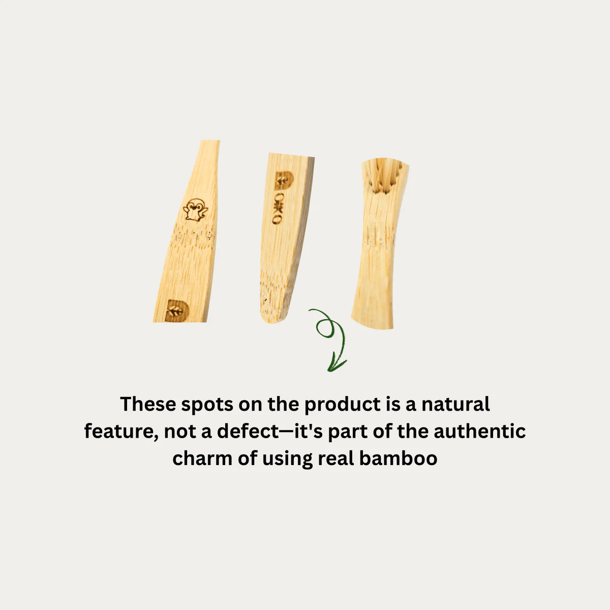 Bamboo Toothbrush with soft Bristles for Kids Pack of 4 - Image 5
