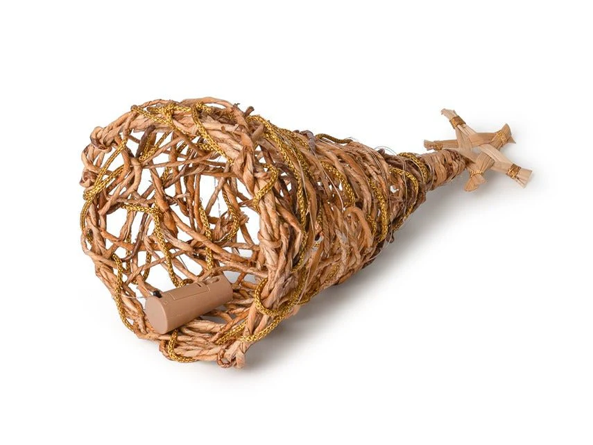 Banana Rope Star Top Christmas Tree – Handcrafted Eco-Friendly Festive - Image 12