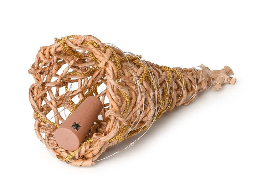 Banana Rope Star Top Christmas Tree – Handcrafted Eco-Friendly Festive - Image 5