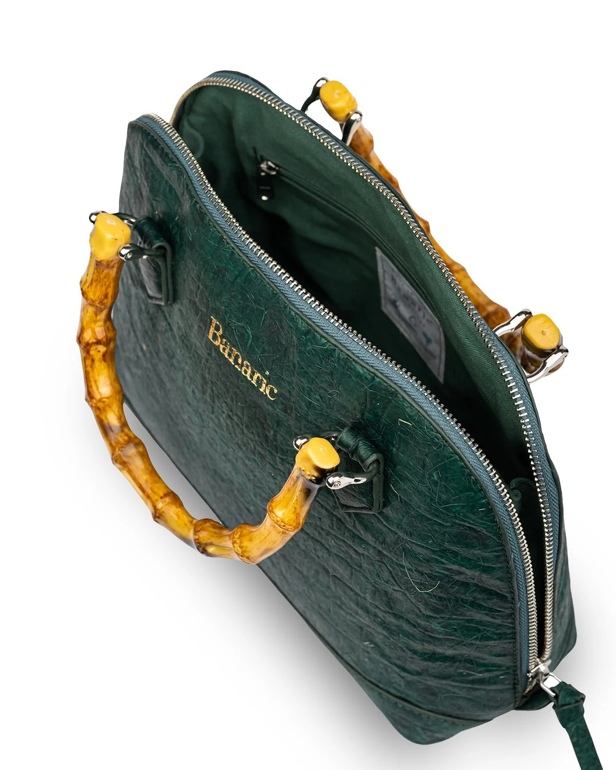 Banaric Bamboo Handle Handbag | Stylish Handmade Fashion Accessory - Image 7