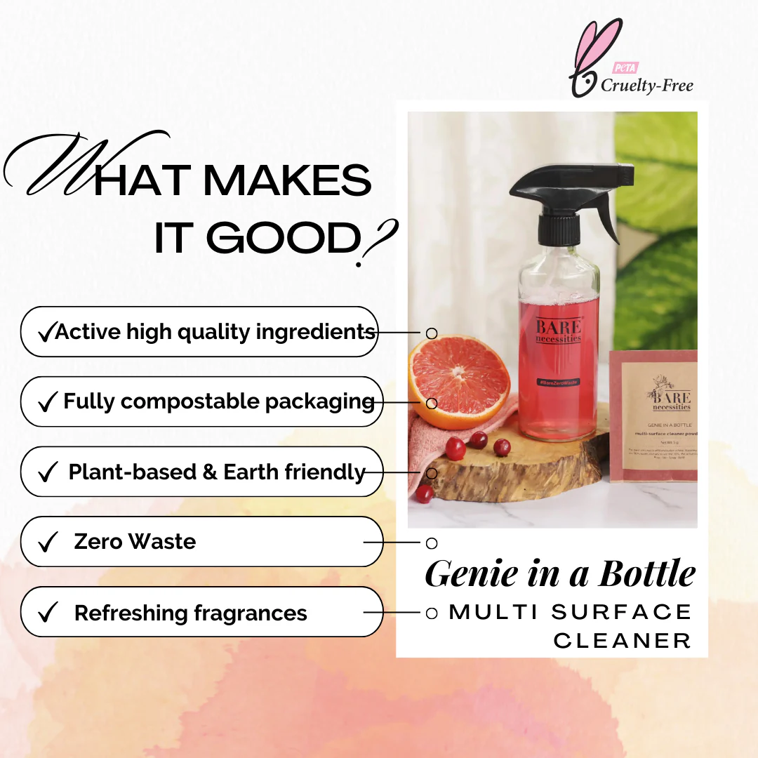 Powder to Liquid Multi Surface Cleaner | Natural Plant Based Herbal Non- Toxic Kids & Pet Friendly - Image 5