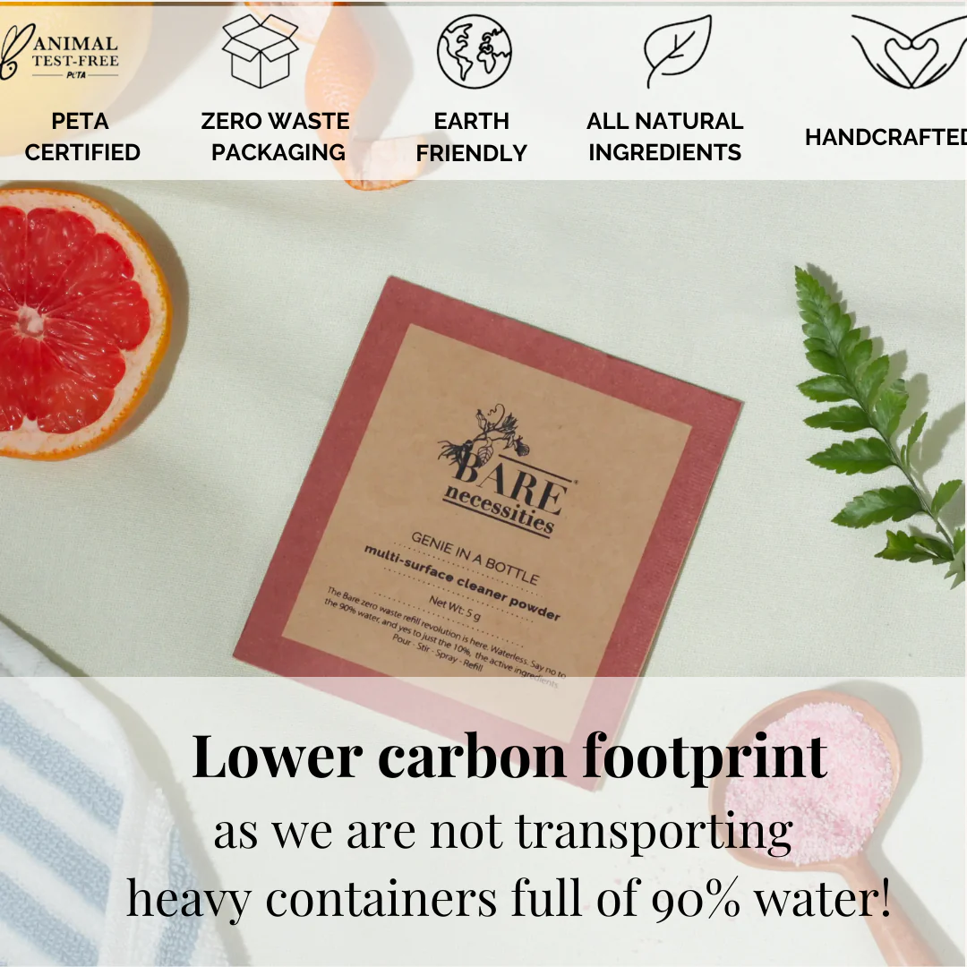 Powder to Liquid Multi Surface Cleaner | Natural Plant Based Herbal Non- Toxic Kids & Pet Friendly - Image 6