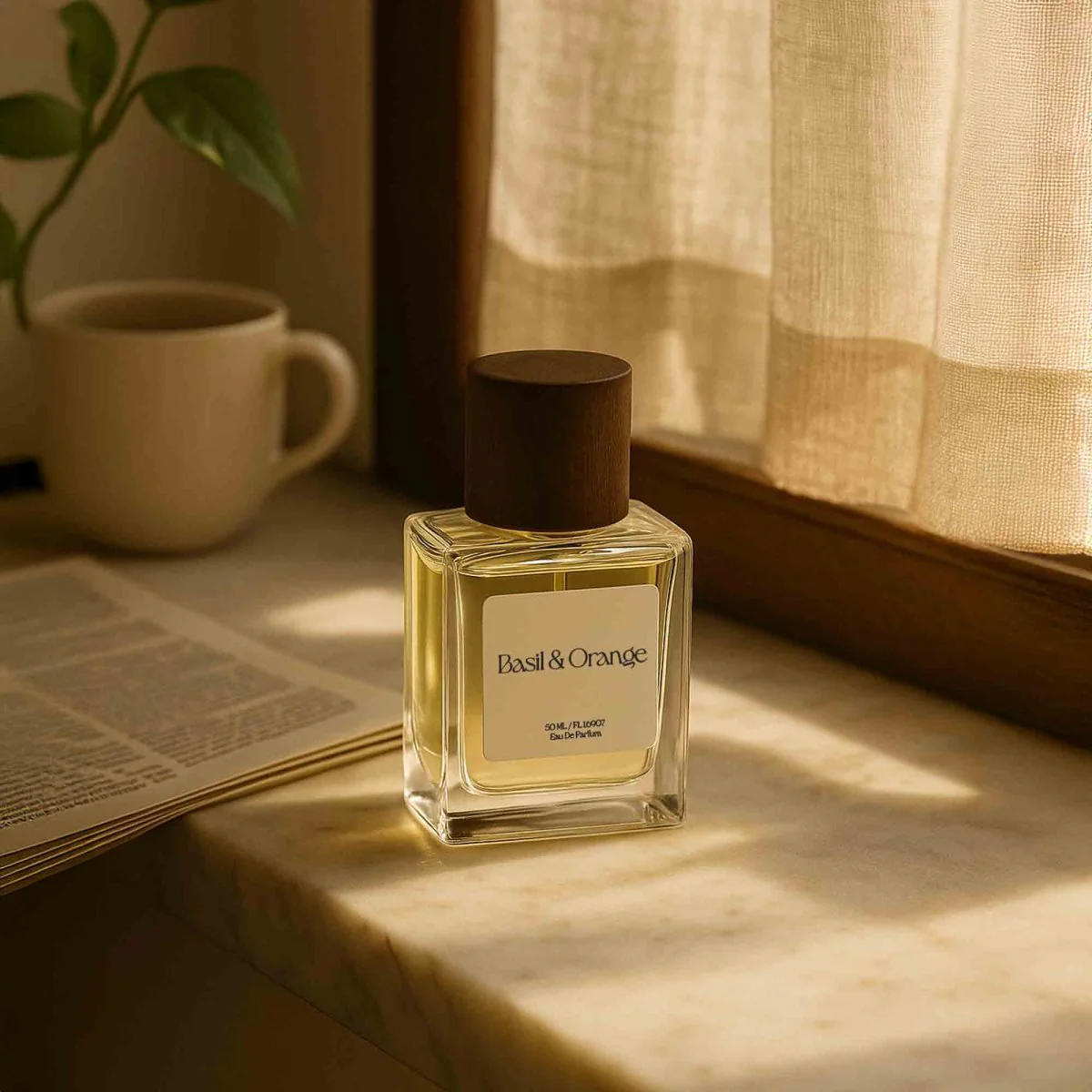 Basil & Orange 50ml Unisex Eau de Parfum